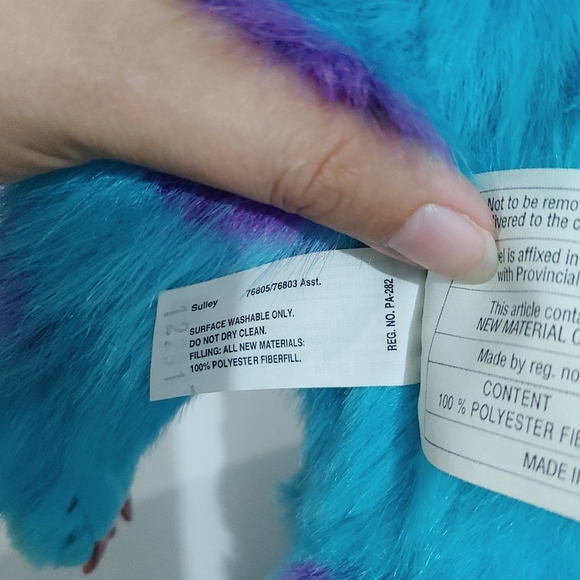 Disney | Pixar monsters Inc sully 2001 vintage toy - Picture 7 of 10